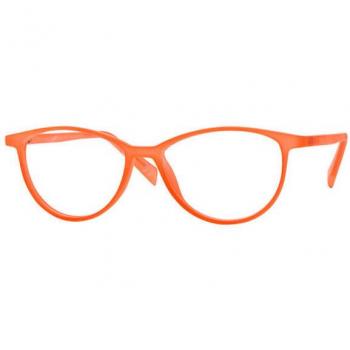 Italia Independent II 5411 Kids 052.000 Kids' Eyeglasses Orange Size 53 - Blue Light Block Available
