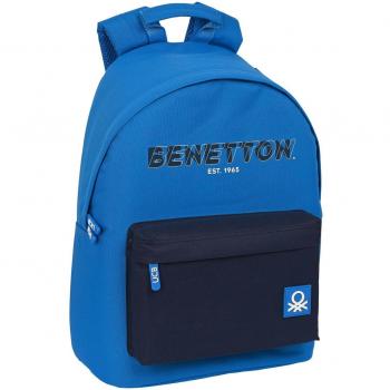 Mochila para Portátil 14,1 Benetton Deep Water 31x41x16cm