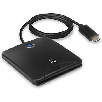 Ewent EW1055 Lector de Tarjeta Inteligente Interior USB 3.2 Gen 1
