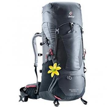 Deuter Aircontact Lite 45 + 10 SL Mochila De Senderismo, Unisex Adulto, Grafito-Negro, Talla única