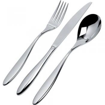 Juego de Cubiertos Alessi Mami 24 Piezas Monobloque Acero Inoxidable 18/10