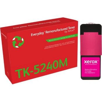 Tóner Magenta Remanufacturado Everyday™ Compatible con Kyocera TK-5240M, Capacidad Estándar, Xerox 006R04810 (1 unidad)