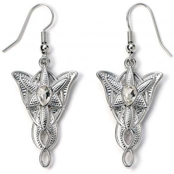 The Lord of The Rings Evenstar Drop Earrings - Zinc Alloy with Central Crystal