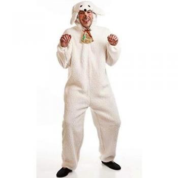 Disfraz para Navidad de Oveja blanca para adultos
