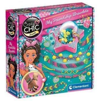 Crazy Chic Crea tus Pulseras de la Amistad - Clementoni