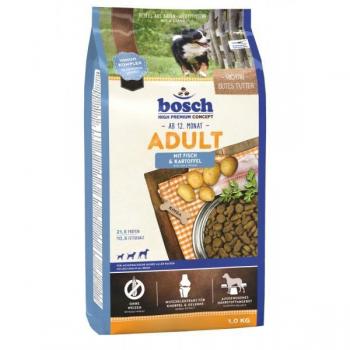 Bosch Pienso para Perros Adultos de Pescado y Patata 1 kg