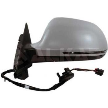 Retrovisor Alkar 6140791 - Espejo retrovisor exterior, compatible con diversos modelos de automóviles, diseño original, ajuste manual, cristal convexo para mejor visibilidad y reducción de puntos ciegos