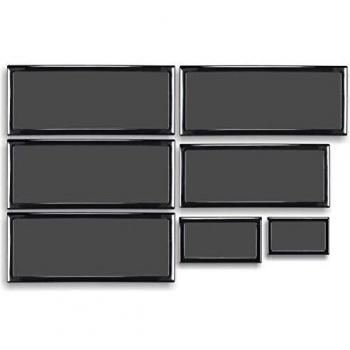 Juego de Filtros de Polvo Demciflex para Lian Li PC-O11 Air - Negro/Negro