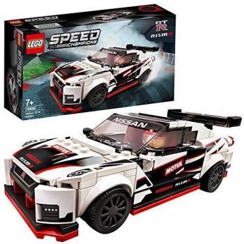 LEGO 76896 Speed Champions Nissan GT-R NISMO, Modelo de Coche de Carreras de Juguete para Niños 7 Años con Mini Figura