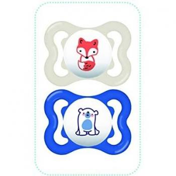 Sucettes Supreme de Silicona MAM para Bebés de 2 a 6 Meses - Pack de 2