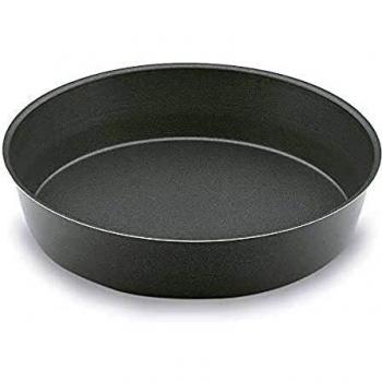 Lacor 68827 - Molde alto, aluminio, antiadherente, 26 cm, negro