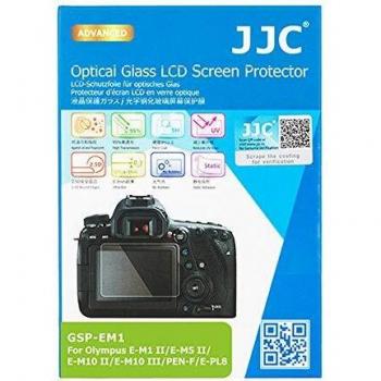 Protector de Pantalla de Cristal Óptico JJC para Olympus E-M1/E-M1II/E-M10/E-M10II/PEN-F/E-P5/E-PL7/E-M5II