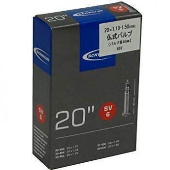 Schwalbe SV6 Tube Presta - 20 x 1 1/8-1.50 Inches