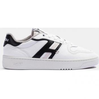 Hoff Grand Central Low Top Leather Sneakers with Bicolor Sole for Men
