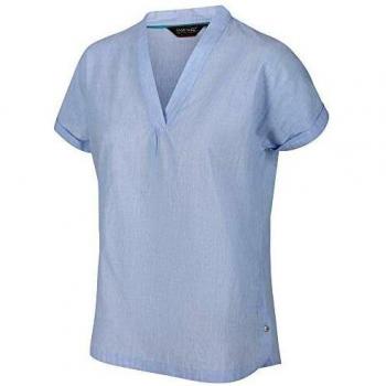 Regatta Jacinda Camisa Manga Corta, Cielos Azules, 38 para Mujer