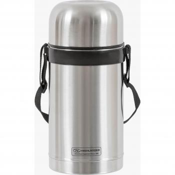 Highlander Duro 1L Insulated Food Flask - Silver