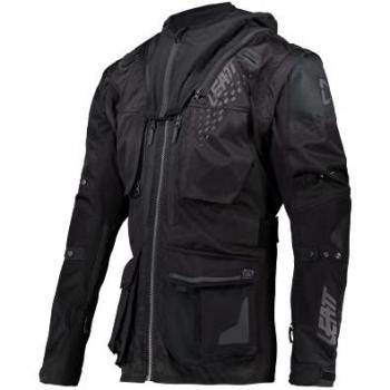 Chaqueta de Motocross Leatt Moto 4.5 X-Flow Negra (S)