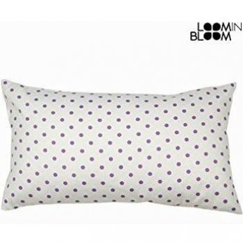 Cuscino a pois nature viola - Little Gala Collezione by Loomin Bloom