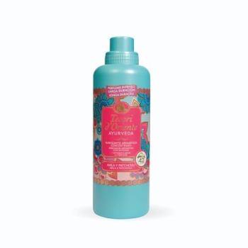 Suavizante Aromático Concentrado Ayurveda con Aceite de Amla y Pachulí, 760ml - Fragancia Duradera y Facilita el Planchado, Pack de 12 Unidades