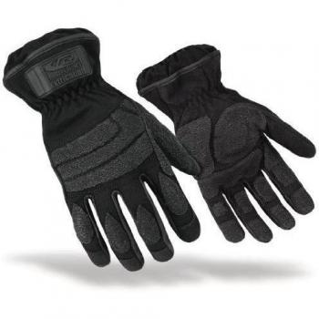 Guantes Ringers 313-07 vociferación guante corto manguito, negro, XS-S