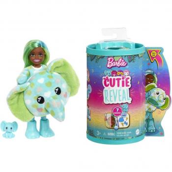 Mattel Barbie Cutie Reveal Serie Animales de la Jungla Muñeca Chelsea Disfraz de Elefante