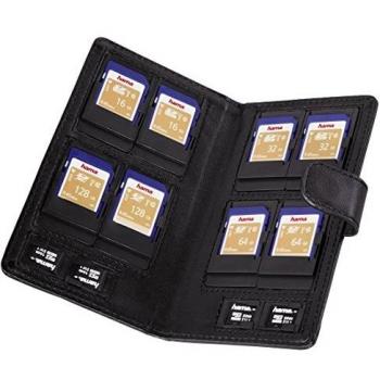 Hama - Vegas f/SD/microSD, 80 x 137 x 16 mm, Negro