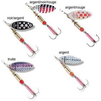cuillers Peche River Zebco, Cuiller RIVER Noir/Argent - 13g