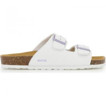 Sandalias Vegtus Gobi Sun Mujer Blanco - Doble Tira - Sujeción Ajustable