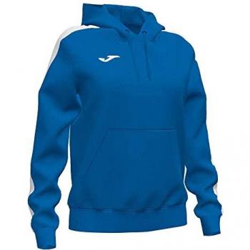 Sudadera con capucha Joma Championship IV mujer royal blanco