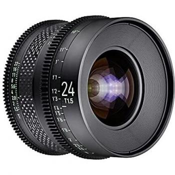 Objetivo Cine Samyang XEEN CF 24mm T1.5 para Canon EF - Full Frame, Carbono, Profesional