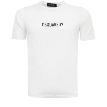 Dsquared2 Elegant White Cotton Top for Stylish Women - XS