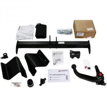 Enganche de remolque WESTFALIA 346049900113 para Hyundai IX35 (2010-2015) con kit eléctrico de 13 polos