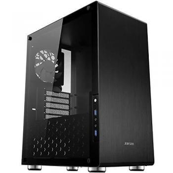 Caja Mini Torre Jonsbo U4 Negra con Cristal Templado y USB 3.0