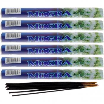 Aargee Mogra - Juego de 6 paquetes de varillas de incienso, multicolor