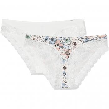 Skiny Sweet Cotton Mix Rio Slip 2er Pack, Braguita para Mujer,