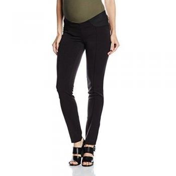 MAMALICIOUS MLOFFICE WOVEN PANTS, Pantalones premamá Mujer, Negro