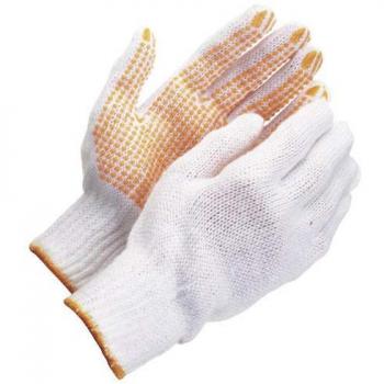Guantes Algodon Puntos Pvc Amarillos 10