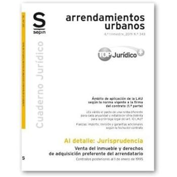 Venta del inmueble y derechos de adquisición preferente del arrendatario: Contratos posteriores al 1 de enero de 1995