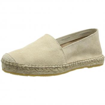 Selected Femme - Sfmarley Suede Espadrilles, Alpargata Mujer, Beige