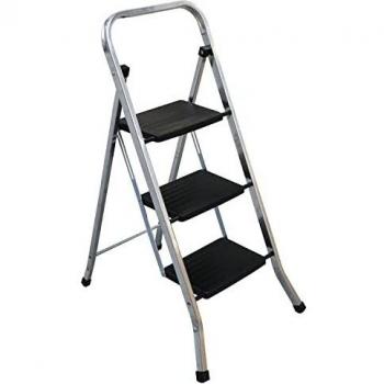 Taburete de Aluminio Step Up Ligero 3 Peldaños - Capacidad Máx. 150 kg