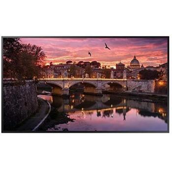 Monitor LED Samsung 43 QB43R-B para señalización digital con fijación vertical y techo