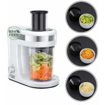 Russell Hobbs Ultimate - Cortador eléctrico de verduras y fruta en espiral