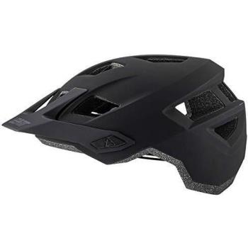 Leatt MTB 1.0 V21.1 Casco de bicicleta - Negro, casco para bicicleta de montaña, diseño ligero y ventilado, con tecnología de protección contra impactos, ajuste cómodo y seguro, homologación de seguridad para ciclismo