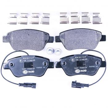 HELLA 8DB 355 016-071 Brake Pad Set, disc brake - T2097