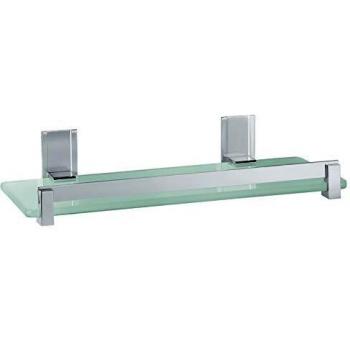 Gedy CD183800A00 Portaobjetos Rectangular, Cepillado
