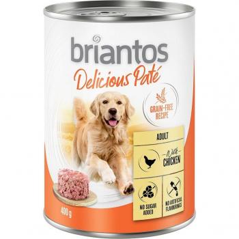 Briantos Delicious Paté 24 x 400 g - Pollo