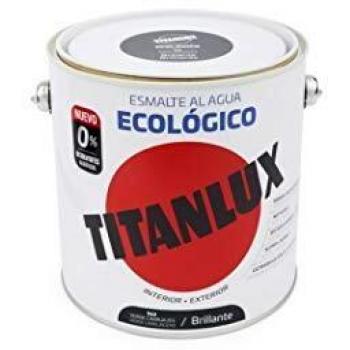 Titanlux Esmalte Al Agua Titanlux Ecológico Brillante 2, 5 L, 562 Verde Carruajes