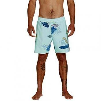Volcom Bermuda Trunk 17 Bañador, Hombre, Resin Blue, L