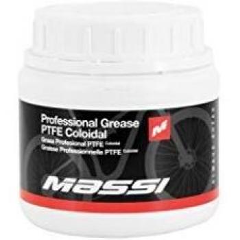 Massi PTFE Grasa con PTF, Deportes,Ciclismo, Blanco, 500 gr