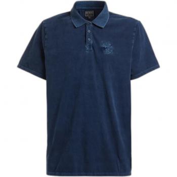 Faded Essential Polo Shirt with Logo - Guess Es Eli G Patch